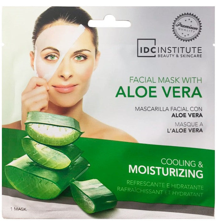 Máscara facial de Aloé Vera