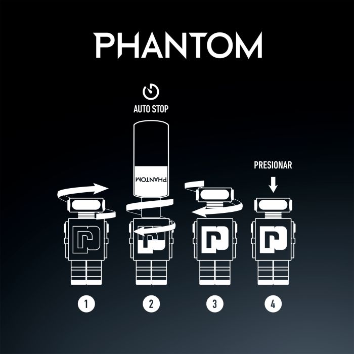 Paco Rabanne Eau de Toilette Phantom Recarregável para homem