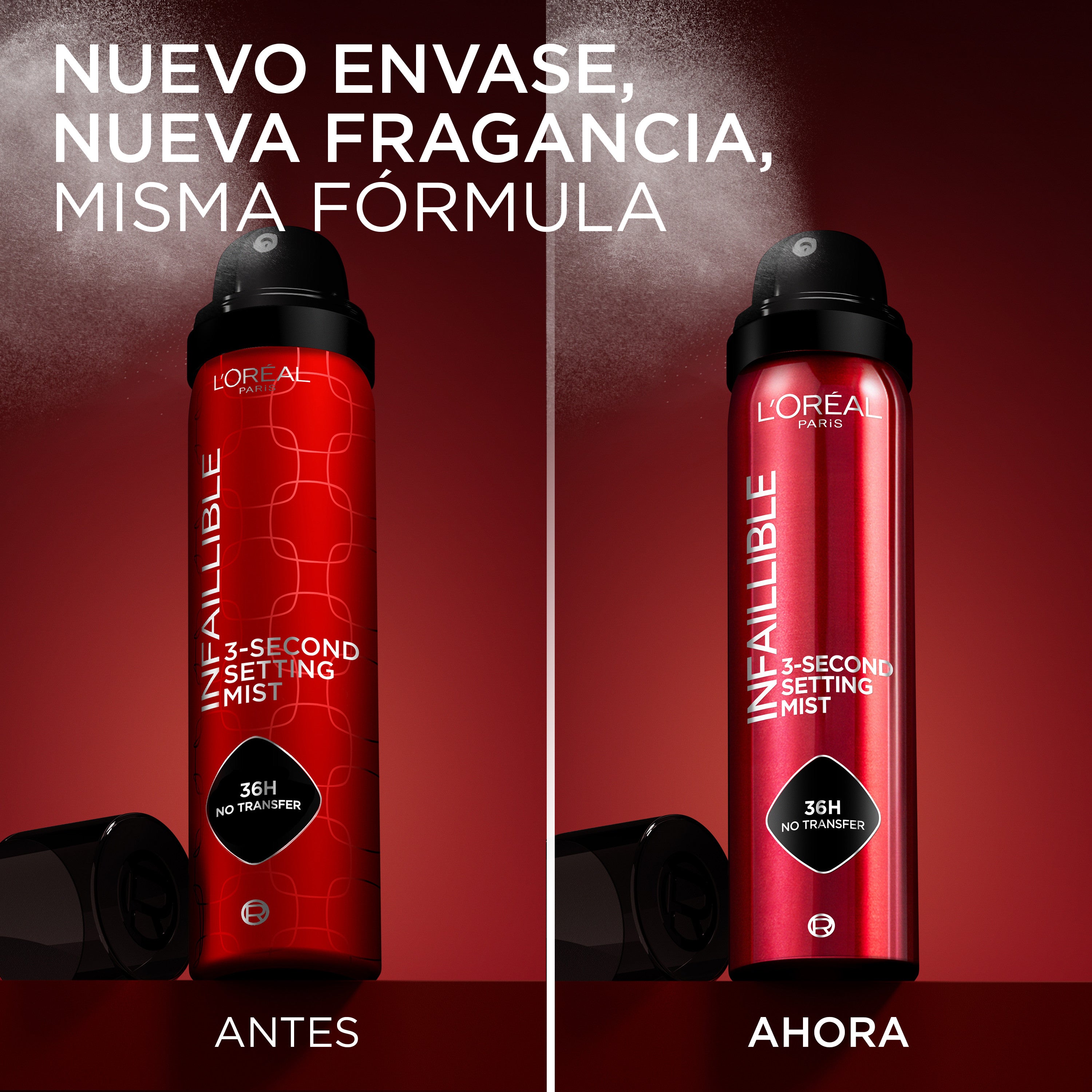 Spray Fixador de Maquilhagem Infaillible