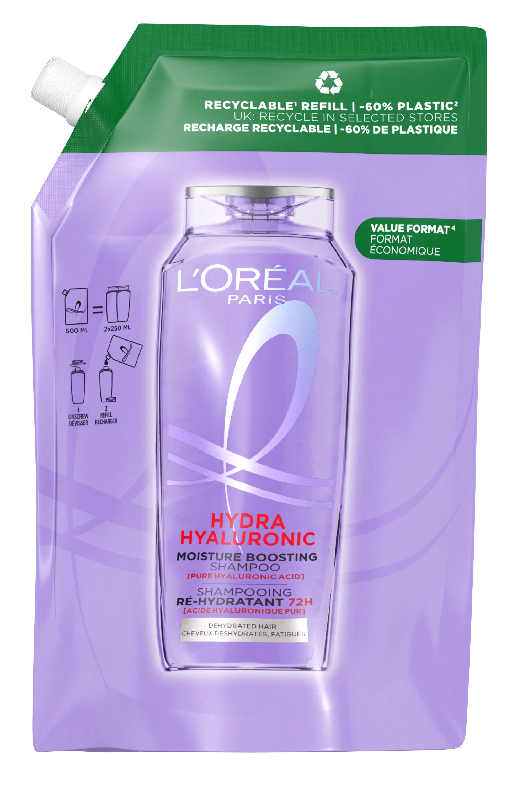 Champô elvive Hydra Hyaluronic