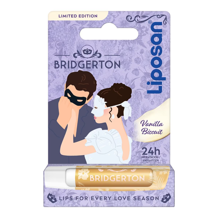Bálsamo labial hidratante 24h Bridgerton Vanilla Biscuit