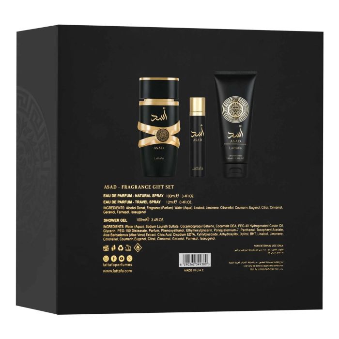 Coffret Asad Eau de Parfum