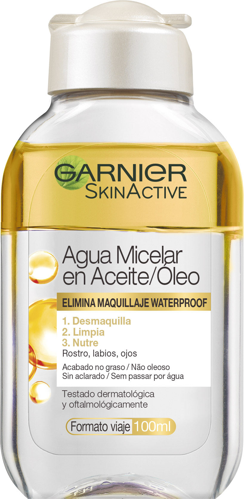 Água Micelar em Óleo