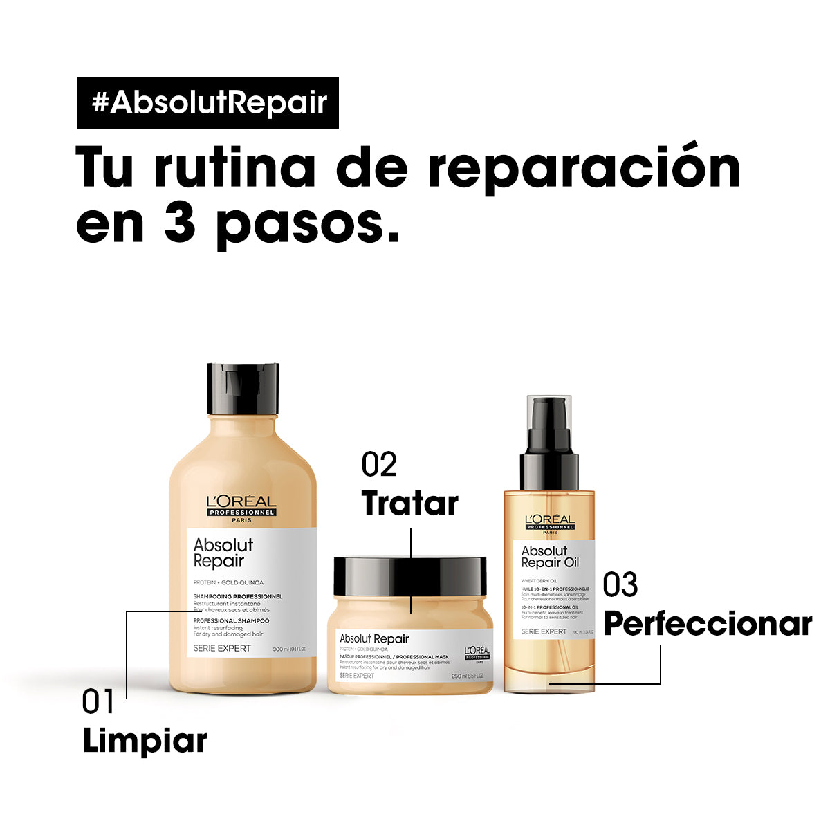 Absolut Repair Gold Quinoa Shampoo