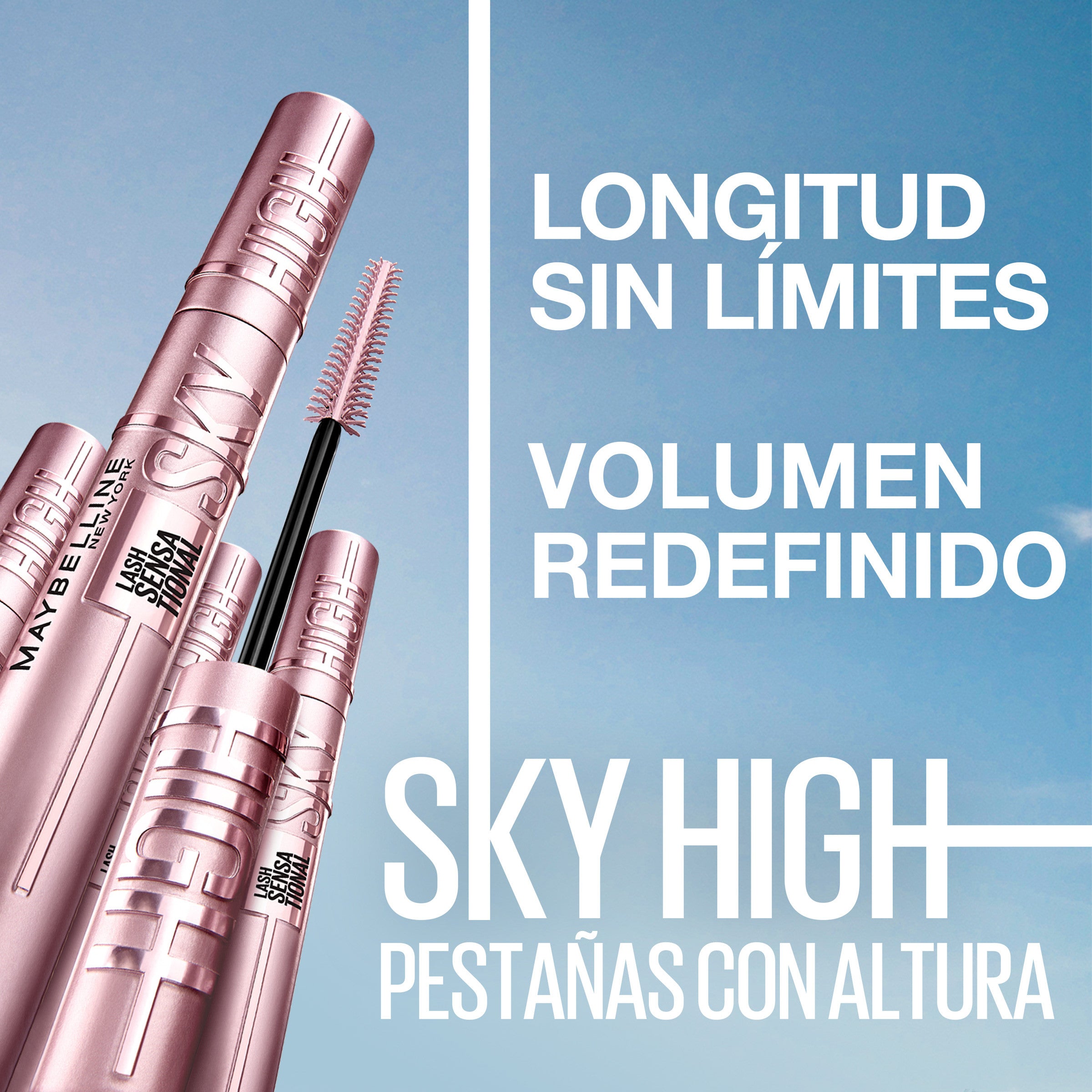Lash Sensational® Sky High Máscara de Pestanas Waterproof