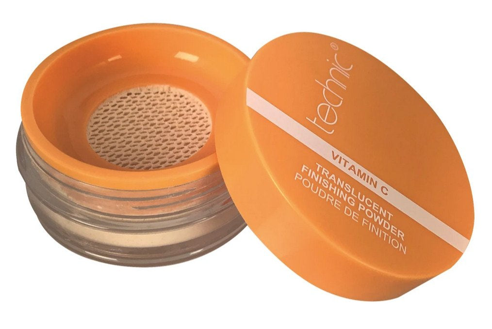 Pó translúcido de vitamina C