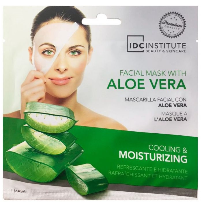 Máscara facial de Aloé Vera