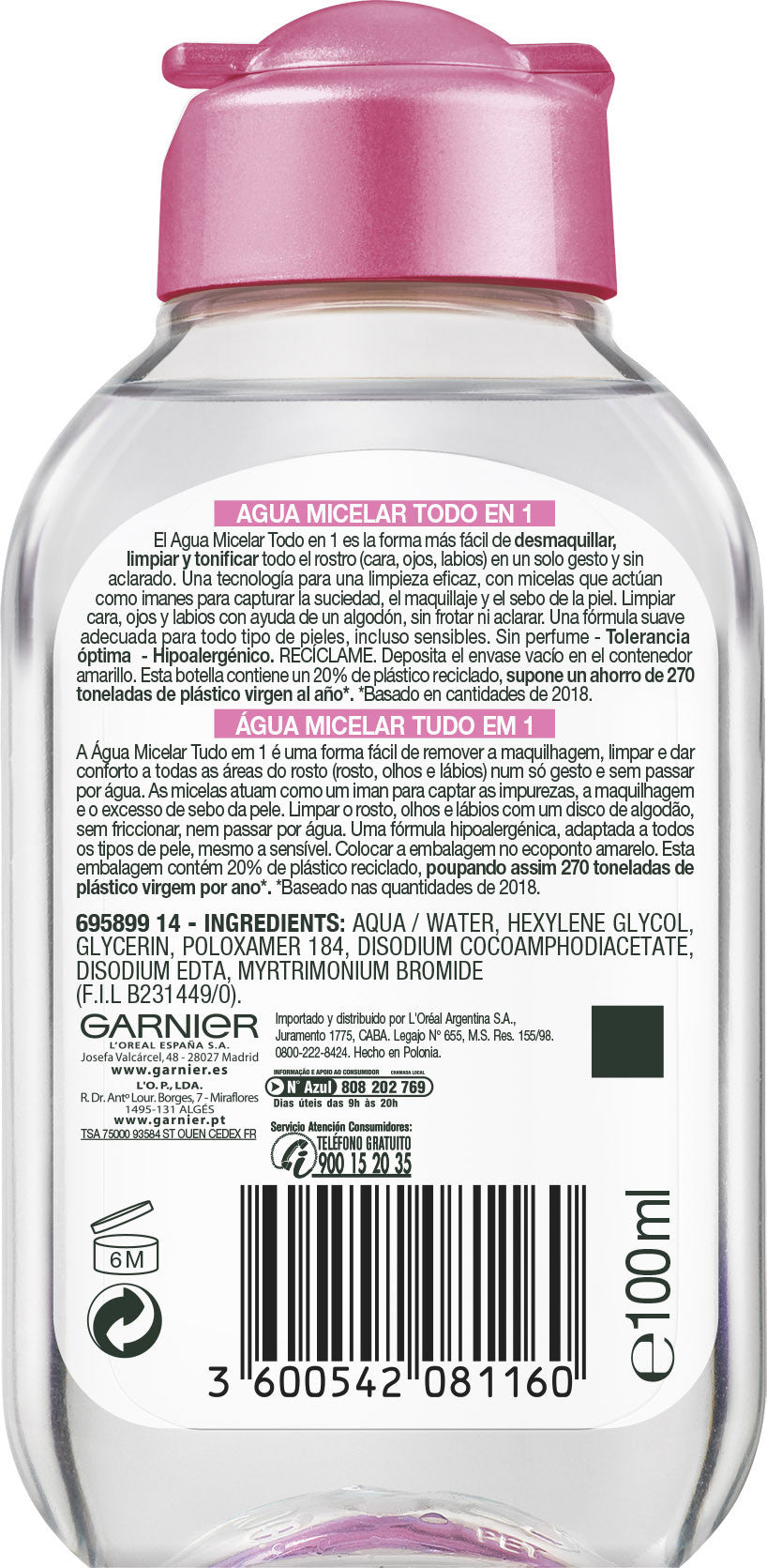 Água Micelar Skin Naturals