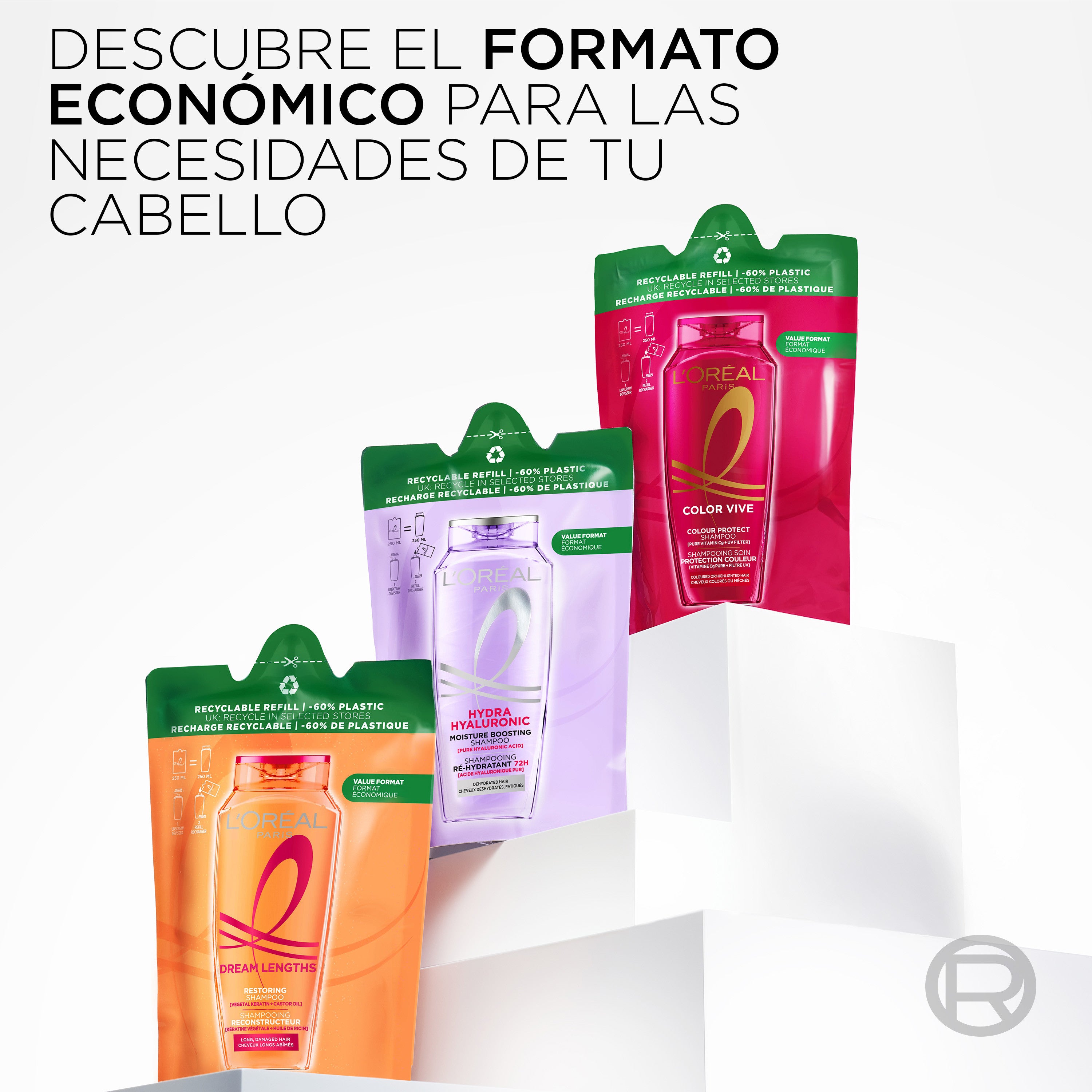 Champô elvive Hydra Hyaluronic