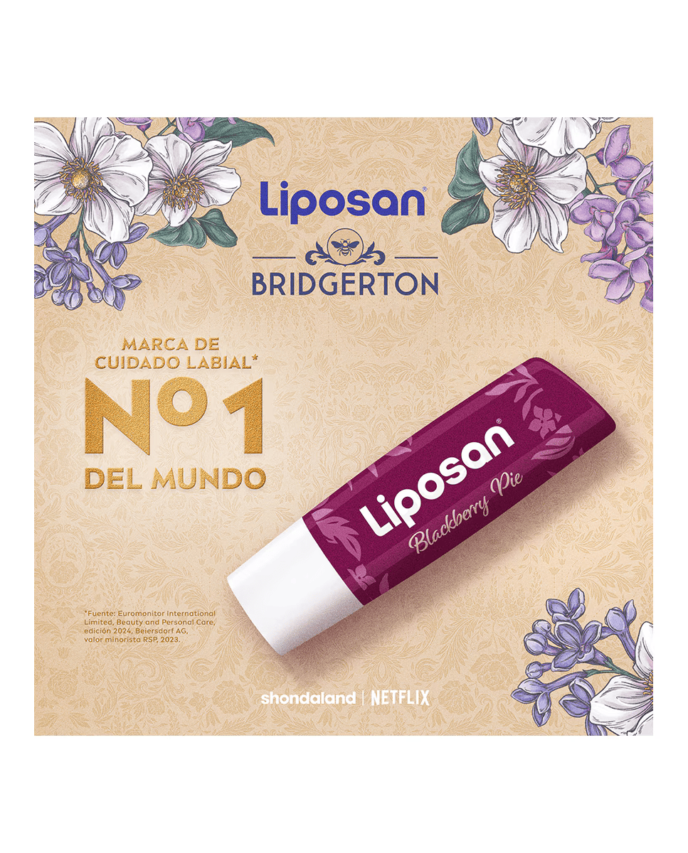Bálsamo labial hidratante 24h Bridgerton Blackberry Pie