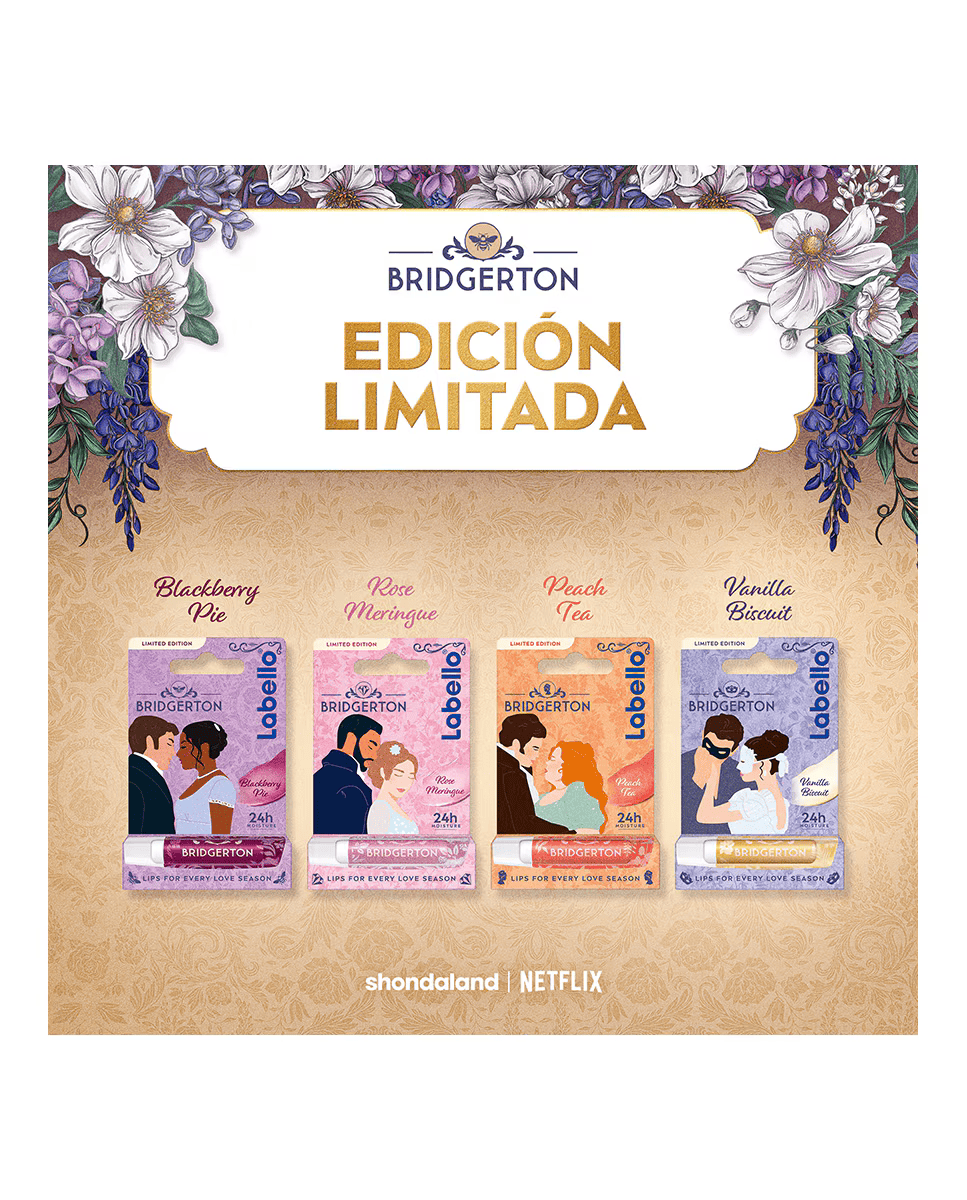 Bálsamo labial hidratante 24h Bridgerton Blackberry Pie