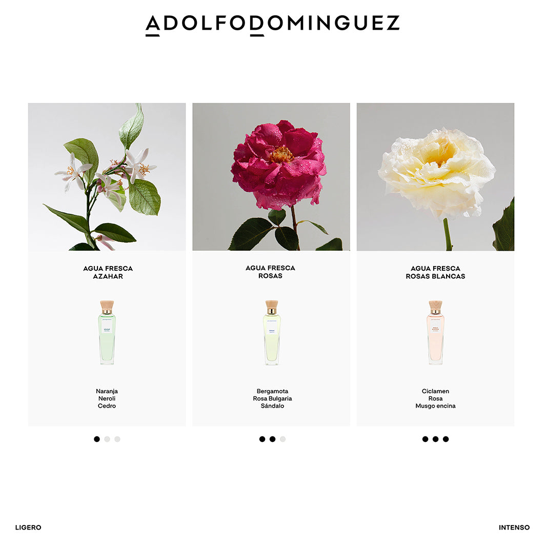 Adolfo Dominguez Agua Fresca de Rosas Eau de Toilette para mulher