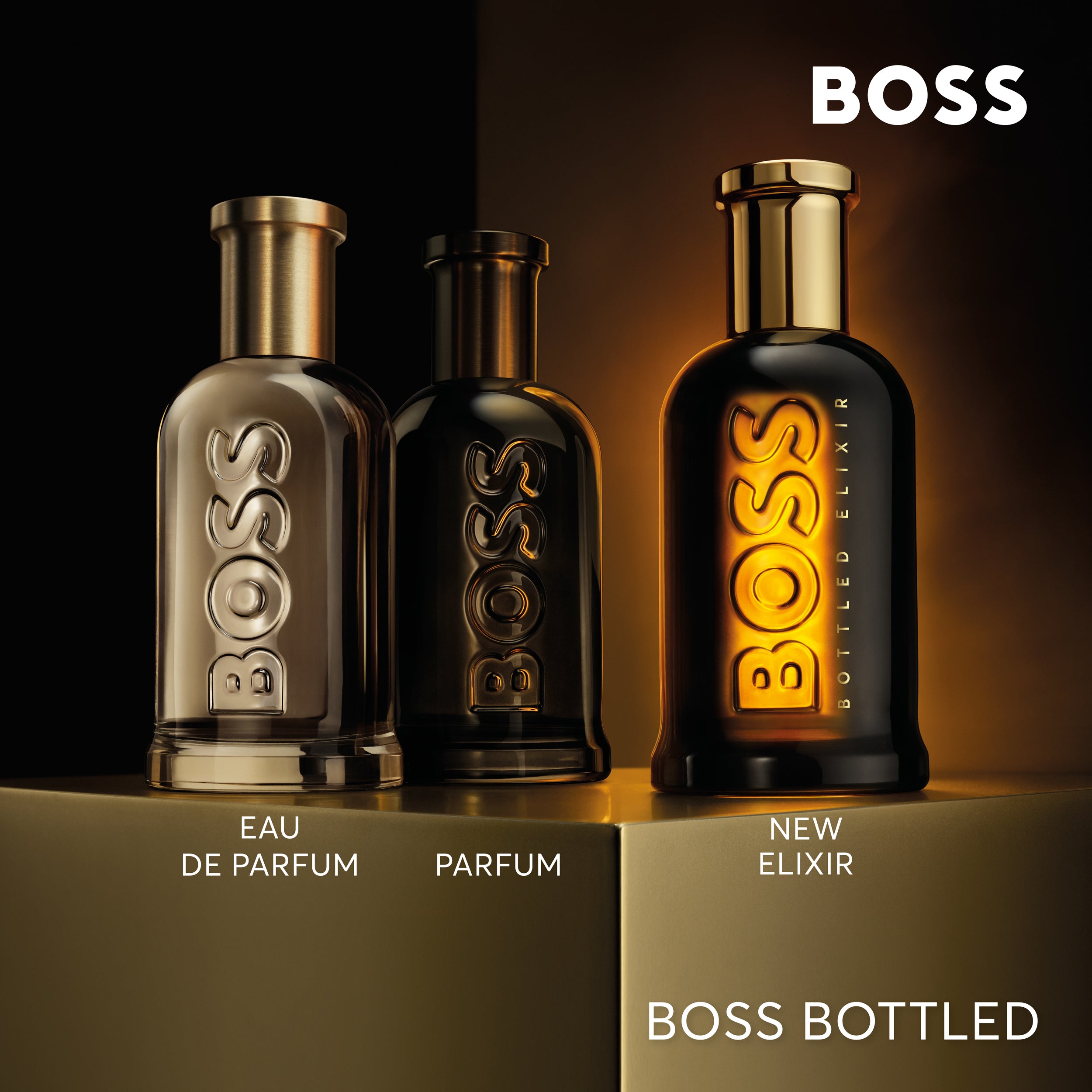 Boss Bottled Elixir Perfume Intenso para Homem